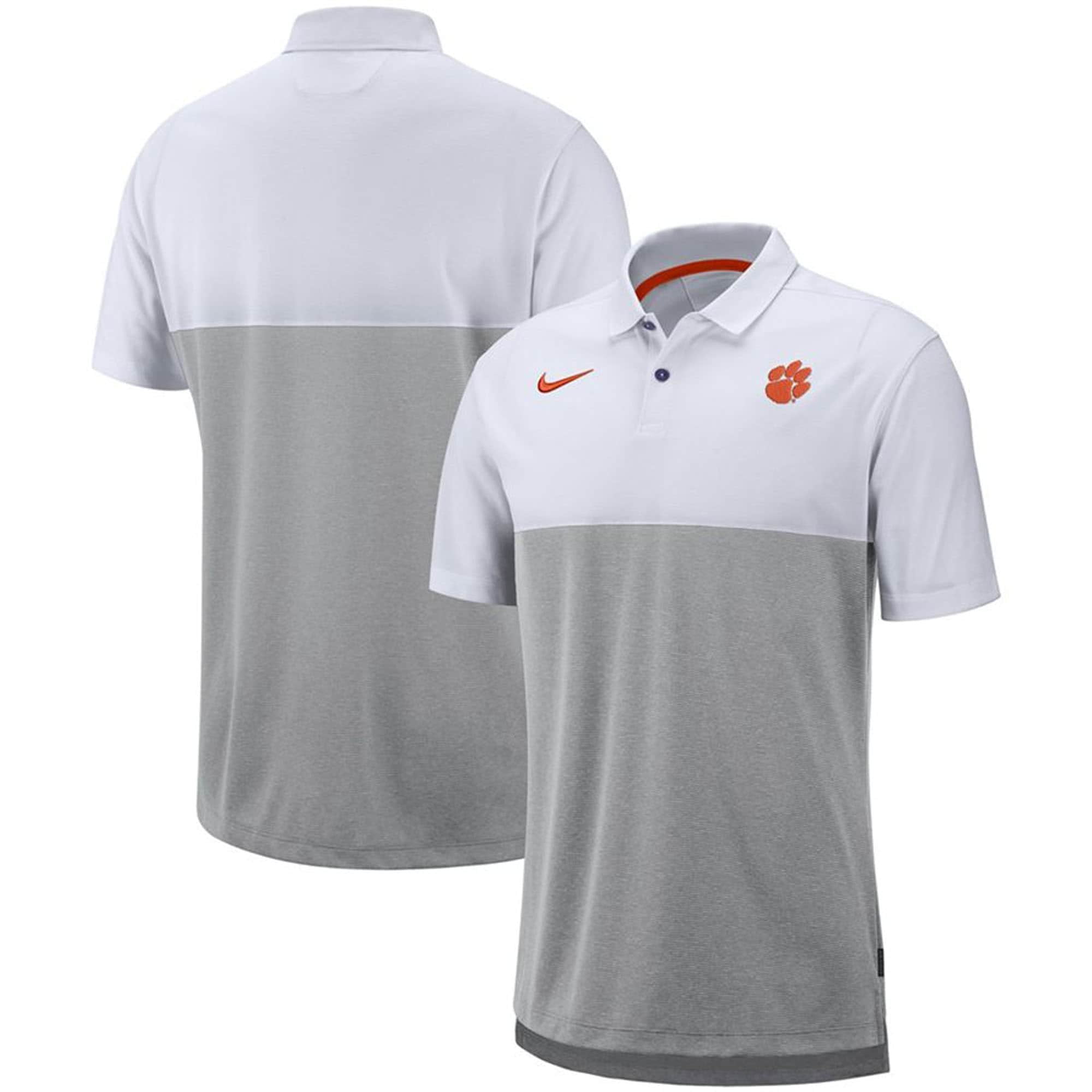 Nike Men's Clemson Tigers White/Orange 