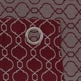 thumbnail image 4 of Deconovo Jacquard Morrocan Grommet Top Curtains set of 2, 4 of 4