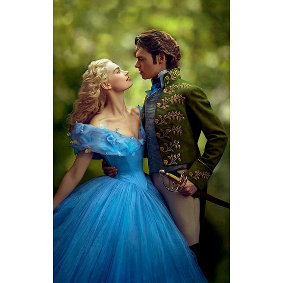 Diamond Painting Kits for Adults, Diamond Painting Stitch Gem Art Craft DIY Home Wall Decor 12x16 inch (Cinderella Diamond Painting)