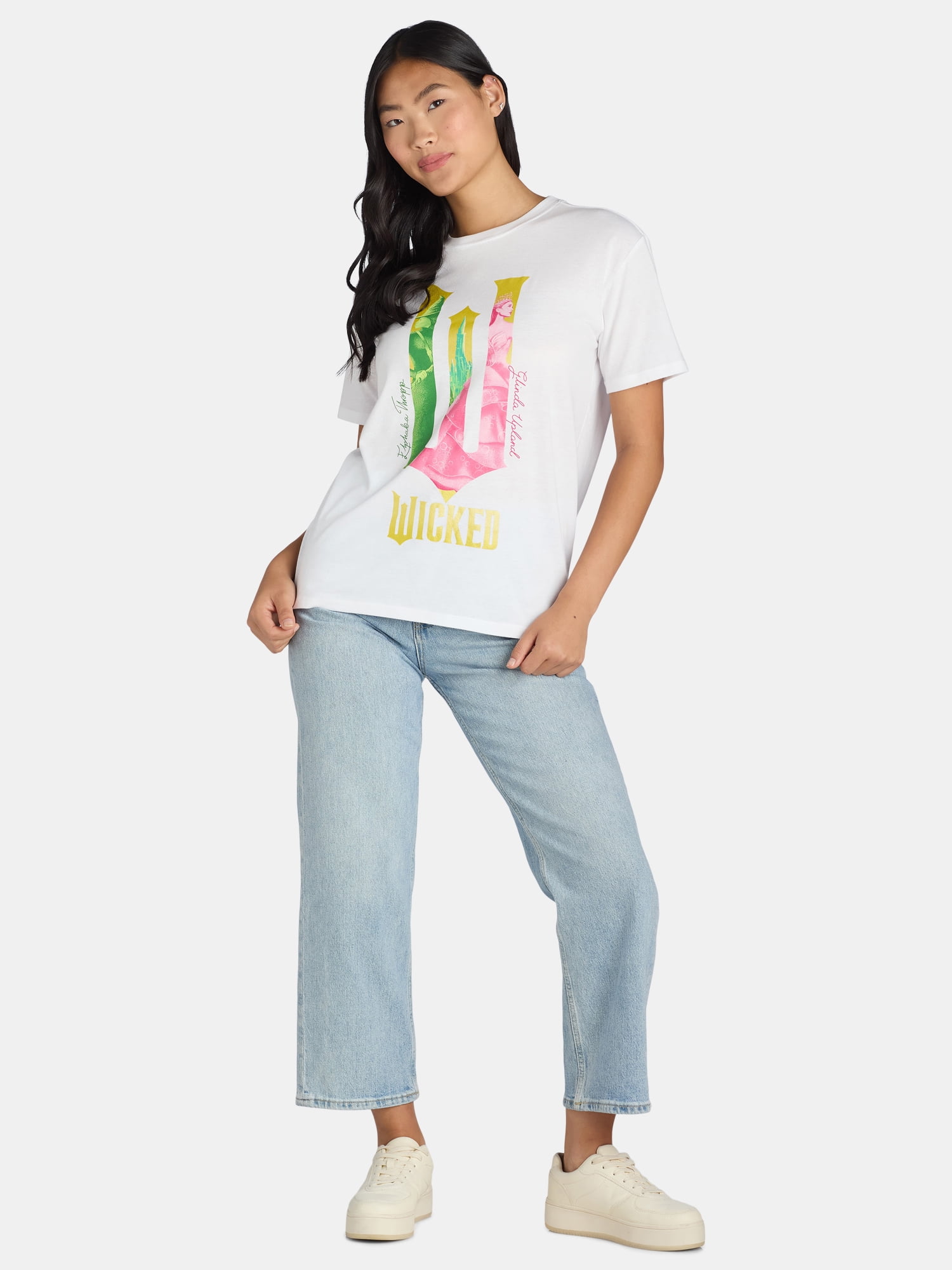 Wicked Women's Graphic Tee with Short Sleeves, Sizes XXS-XXL