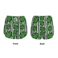 thumbnail image 3 of Easygdp Palm Greenery for Women's Athletic Shorts - High-Waist, Quick-Dry Workout Shorts with Pockets, Ideal for Running, Yoga, and Training-Small, 3 of 7