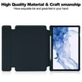 thumbnail image 2 of Case for Samsung Galaxy Tab S9 / S9 FE, Rotating Stand Cover with Pencil Holder, Auto Wake/Sleep Full Protection Clear Folio Case for Samsung Galaxy Tab S9 / S9 FE, Darkblue, 2 of 7