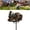 Blue, variant on 250th Anniversary Garden Windmill, Metal Yard Art Decorative Wind Spinner, Outdoor Patriotic Lawn Ornament for Garden, Iron Sculpture