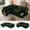 Green, variant on 100" U Shaped Sectional Sleeper Sofa with Pull Out Bed, Reclining Backrest, Reversible Storage Chaise, USB Ports, Cup Holders,Corduroy Convertible Couch for Living Room,Black