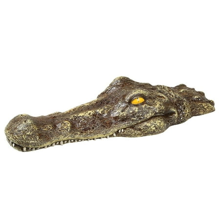 Crocodile Alligator Head Pool Floater - Fun Pool Floatie Decor, CROCODILE HEAD POOL FLOATER - There's no end to the fun-or the photo opps with this playful pool.., By WHAT ON (Whats The Best Way To Give Head)