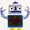 Robot_Gray, variant on Astropic 3D Cotton & Silk Eye Patch for Kids | Girls Eye Patch for Glasses | Medical Eye Patch for Children with Lazy Eye (Pink Unicorn, Left Eye)