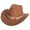 Khaki, variant on Western Cowboy Hat for Everyday Wear - Classic Fedora Style for Home Leisure and Seasonal Fashion, Black