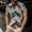 Multicolor a3, variant on Men's Short Sleeve T-Shirts, Color Block Patching Crew Neck Summer Lightweight Daily leisure Tops for Men Multicolor Size L