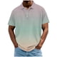 thumbnail image 2 of Blusa y camisa de manga corta con cuello vuelto para hombre, informal, de moda, de color liso, con botones, solapa y hebilla de gancho, camiseta de manga corta de poliéster para hombre., 2 of 5