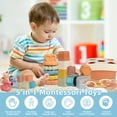 thumbnail image 2 of Juguete Montessori BYFWH 5 en 1 para 6 a 48 meses con vasos apilables, 2 of 7