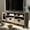 Light Brown/Particle Board with PU Paper/Plastic (Handles and Legs), variant on Baxton Studio Cardiff Modern and Contemporary Light Brown Wood 55-Inch TV Stand