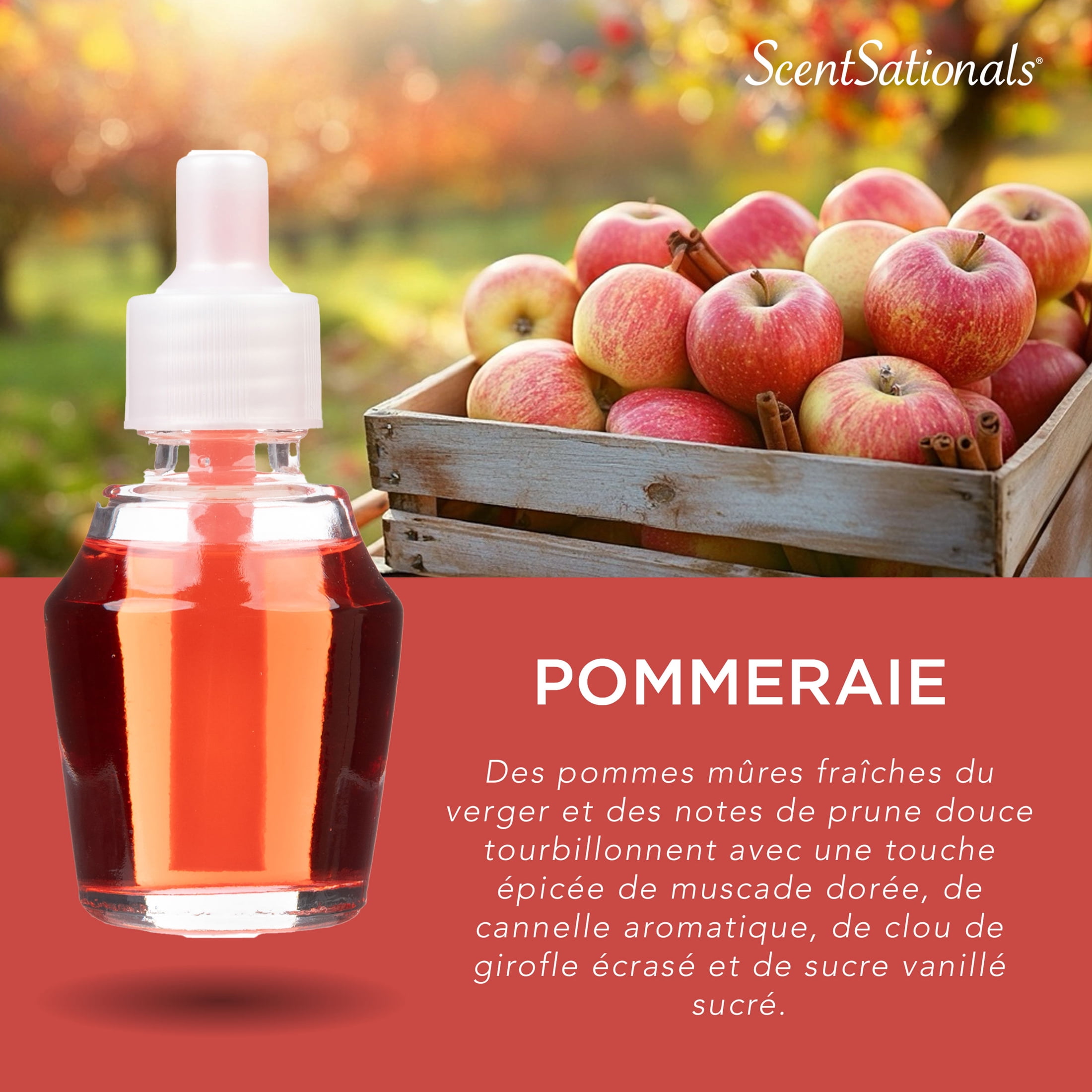 Huile Scent Charm ScentSationals - Farm Apple