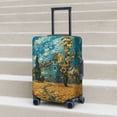thumbnail image 5 of Impressionist Village Sky Luggage Cover Anti Scratch, Elastic Suitcase Protector Suitcase Covers for Luggage Fits 18-32 Inch Luggage, 5 of 5