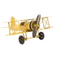 thumbnail image 3 of Garosa Wrought Iron Plane, Long Service Life Retro Airplane Model For Aircraft Enthusiasts For Home Decoration For Cafe Ornament, 3 of 8