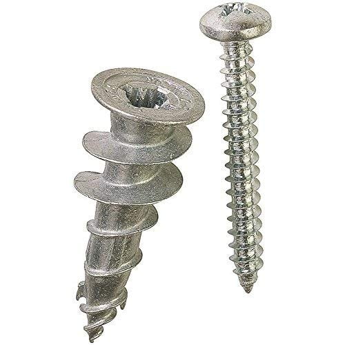 E-Z Ancor Drywall Anchor Toggle Bolt Zinc - 1 Size - 50 Pack