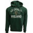 thumbnail image 4 of Guinness Hoodie with Pocket Ireland Harp Men's Irish Sweatshirt Bottle Green, 4 of 8