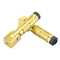 thumbnail image 5 of Unique Bargains 1 Pair Gold Tone Motorcycle Folding Foot Pegs Aluminum Alloy Motor Footrests Pedals Universal Foot Pegs Replacement, 5 of 6
