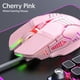 thumbnail image 5 of Cateissary Ratón USB compacto y ligero, práctico para juegos con cable, ratón RGB Videojuegos y accesorios rosa sin voz, 5 of 6