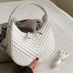 thumbnail image 4 of Bolso elegante para mujer, de piel sintética, con cierre de cremallera, Color sólido, bolso de viaje para mujer, 4 of 8