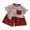 A33-Wine, variant on Toddler Boy Short Sets - 2 Piece Knitted Crewneck T Shirt & Matching Shorts 6-12 Months 12-24 Months 2t 3t 4t 5t 6t 7t 8t 9t Children 18-24 Months