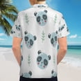 thumbnail image 6 of High Quality Hawaiian Shirts for Men Short Sleeve Aloha Beach Shirt Floral Summer Casual Button Down Shirts Blouses M9LDS5, 6 of 7