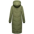 thumbnail image 3 of Marikoo Women's Calf-Length Winter Coat with Hood - Detachable Faux Fur Collar - Nadaree XVI, 3 of 8