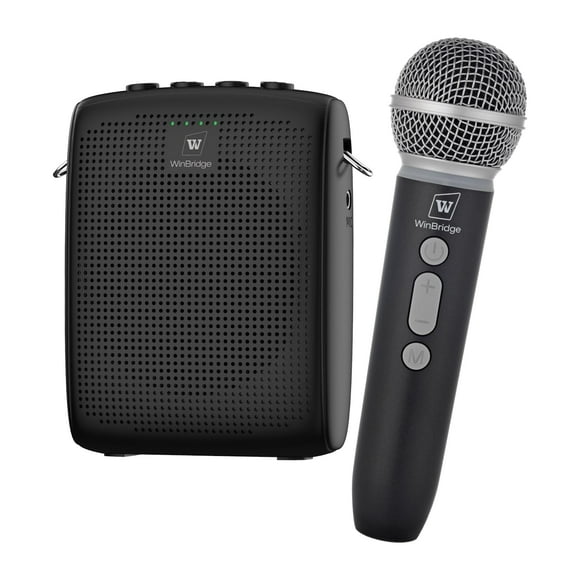Amplificador de voz inalámbrico W WINBRIDGE WB009 con micrófono