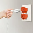 thumbnail image 5 of ETL Listed 3 Prong to 2 Prong Outlet Adapter, Polarized Ground Plug Adapter Two to Three Pin Converter, 5 of 7