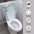 thumbnail image 3 of HELLHERO Heart-Shaped Corgi Pattern Universal Polyester Toilet Lid Seat Cover, Easy Care Non-Slip Toilet Seat Lid Cover Set for Bathroom Accessories, 3 of 8