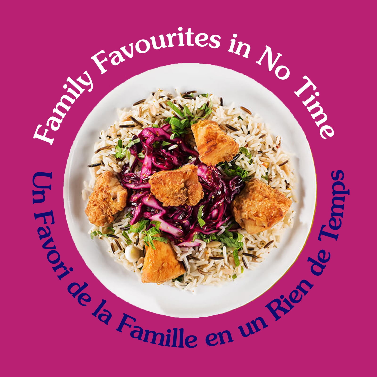 BEN'S ORIGINAL VITE & BON fines herbes et riz sauvage d'accompagnement, sachet de 132 g La perfection à tout coupMC