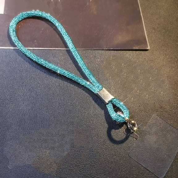 Hotpom Phone Lanyards, Luxury Shimmering Crystal Wrist Strap, Ideal for Cruises, Parties, Christmas Anti-Theft Accessory Women's Gift Phone Chain