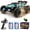 Blue, variant on 1/16 Scale 4WD Brushless RC Truck, 70KM/H Fast Off-Road Monster Truck, Upgraded Metal Drivetrain & 35A ESC, 2 Batteries for 36 Min Playtime, Hobby Grade Remote Control Car for Adults & Kids