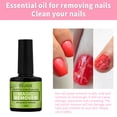 thumbnail image 4 of Removedor de gel de uñas de 15 ml Removedor de uñas falsas Daubed Materiales naturales Disolución rápida, 4 of 9