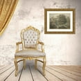 thumbnail image 3 of Matthijs Maris 24x20 Gold Ornate Framed and Double Matted Museum Art Print Titled - Forest Landscape with Watervalletje, After Johann Bernard Klombeek (1849 - 1917), 3 of 4