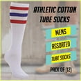 thumbnail image 4 of Yacht & Smith Mens & Womens Wholesale Bulk Cotton Tube Socks, Referee Style, by SOCKS'NBULK, 4 of 7