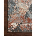 thumbnail image 5 of Loloi Maeve Collection MAE-01 Silver / Apricot, Abstract Area Rug 5'-3" x 7'-8", 5 of 5
