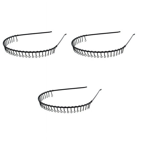 3X Sport Mens Metal Football Running Hair Headband Hairband