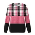 thumbnail image 5 of Jienlioq Hauts pour Femmes Mode Décontractée Manches Longues Col Rond Sweat Imprimé Blouse, 5 of 5
