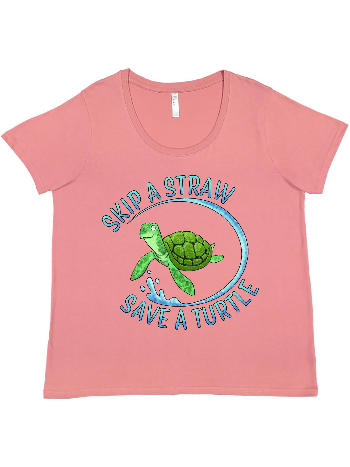 Skip A Straw Save A Turtle Shirt Save The Turtles T-Shirt Men's Short Sleeve Tee