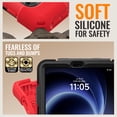 thumbnail image 2 of FJLBDE Protective Case for Xiaomi Pad Mini 8.8 Inch 2025, 360 Rotatable Handle Stand, Shoulder Strap, Drop-Proof Design, Red, 2 of 6