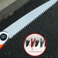 thumbnail image 6 of Uioepy Clearance Garden Logging Saw, Wood Sawing Tools, Fruit Tree Saw, Household Small Hand Saw F Folding Hand Saw 9.8 Inch Pruning Camping Saw Triple Cut Teeth Tree Saw For Tree Wood Cutting Trimmin, 6 of 8
