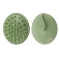thumbnail image 4 of Unique Bargains 1 Pc Handle Hair Shampoo Brush for Head Massage 3.54"x3.15"x2.95" Green, 4 of 6