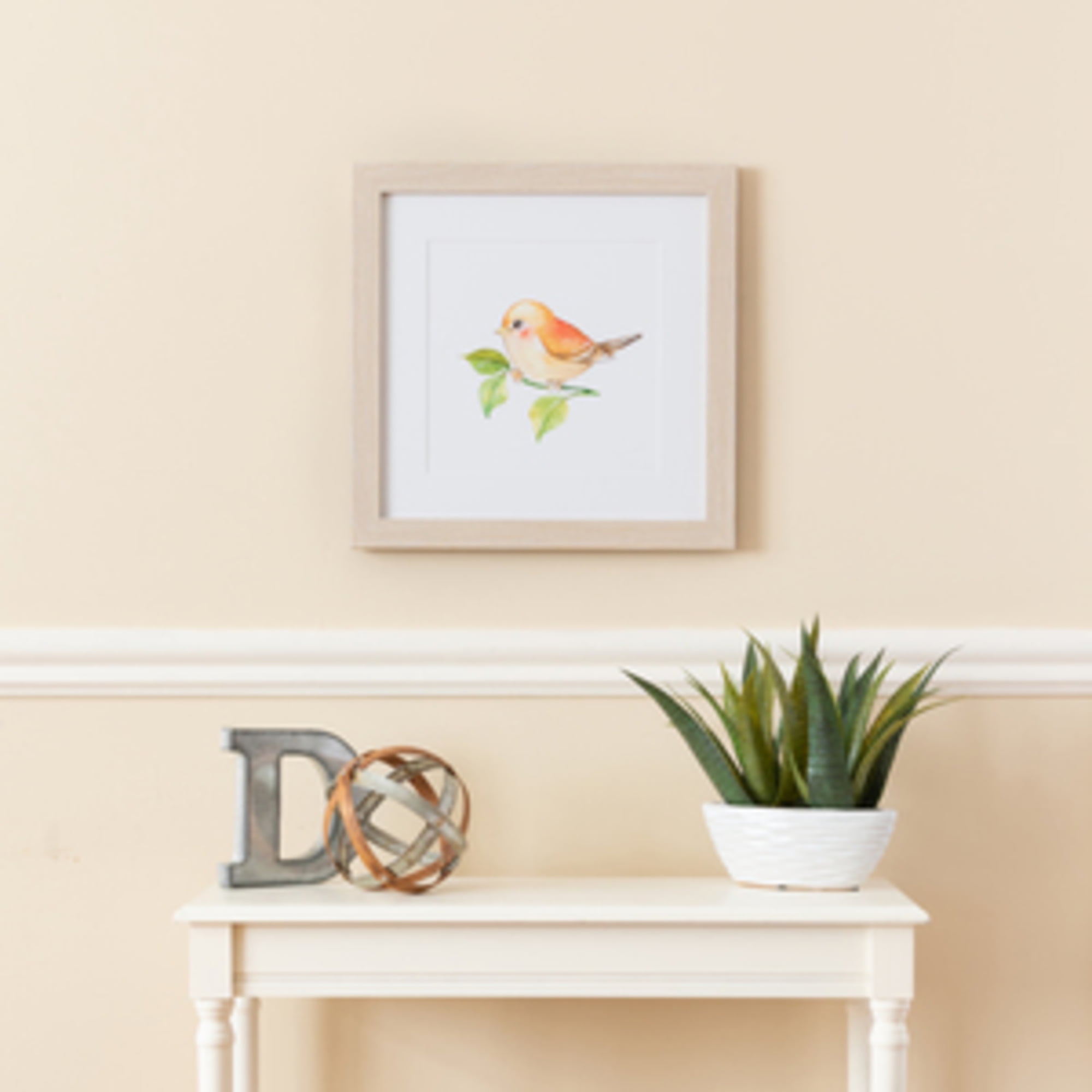 ArtToFrames 18" x 24" Natural Oak Picture Frame, 18x24 inch Brown MDF Poster Frame (WOM-4299), 1 Pack