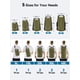 thumbnail image 2 of Dry Bag HEETA - Camiseta enrollable impermeable con silbato (10 L), color verde oscuro, 2 of 7