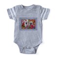thumbnail image 1 of CafePress - Tibetan Spaniel - Cute Infant Baby Football Bodysuit, 1 of 1