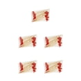 thumbnail image 2 of Matsuzay 100 Uds palillos desechables para pinchos surtidos de bambú para aperitivos, cócteles, postres, ensaladas, palillos de , accesorios Type5 NO5, 2 of 6