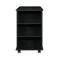 thumbnail image 3 of 3-Drawer Black Oak Wood 39.37 in. W Lateral File Cabinet, 3 of 8