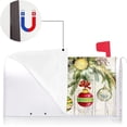 thumbnail image 5 of Christmas Ornament Baubles Decoration Mailbox Cover with Magnetic Strip Winter Mailbox Wraps Post Letter Box Cover Standard Size 21" X 18" for Garden Outdoor Yard Decor, 5 of 6