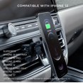 thumbnail image 2 of Cargador Inalámbrico Qi Magnético Satechi Negro para Coche Compatible con iPhone 15 y 14 Series, 2 of 6