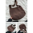 thumbnail image 3 of Kukuzhu Large Crochet Tote Bag for Women Casual Hobo Bag Shoulder Bag Retro Knitted Purses Handbag Beach Travel Tote Bag, 3 of 5